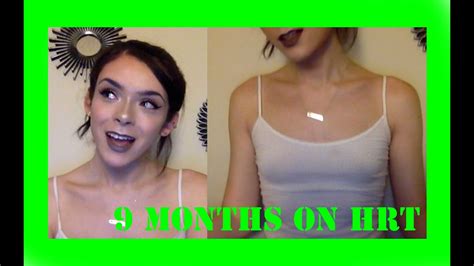 9 Months On Hormones Breast Growth And Body Pictures Samanthalux Youtube