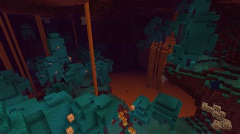 Minecraft Warped Forest Wallpapers Wallpaper Cave