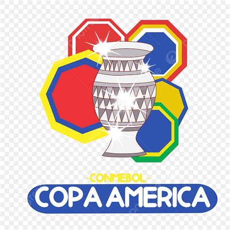 Ilustración De La Copa América De Dibujos Animados En Color Png