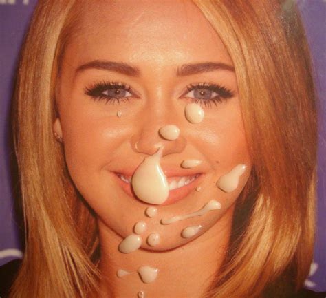Cum Shot Crazy 95k On Twitter Miley Cyrus Cum Tribute Facial