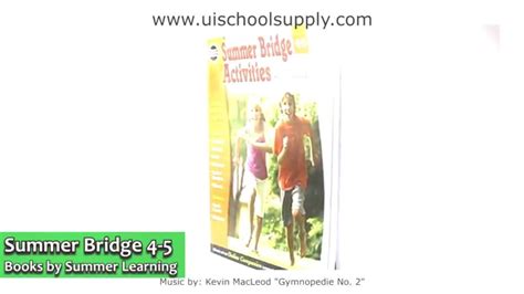 Kids activities, wendy loves creating crafts, activities and printables that help teachers educate and give parents creative ways to spend time with their children. Summer Bridge Activities 4-5 RB904160 - YouTube