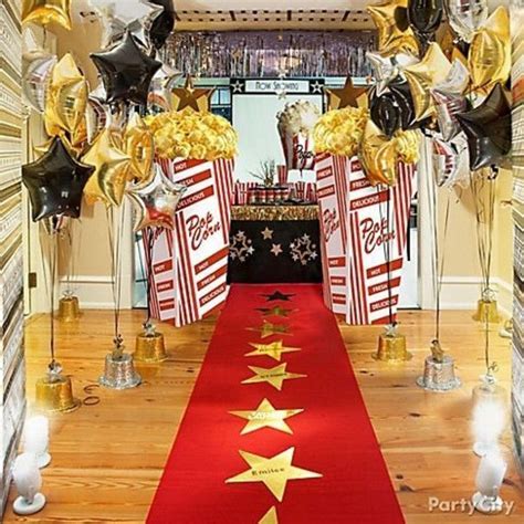 People of all ages love watching movies so you can't go wrong with a movie theme party. diy hollywood theme party decorations - Hollywood Theme ...