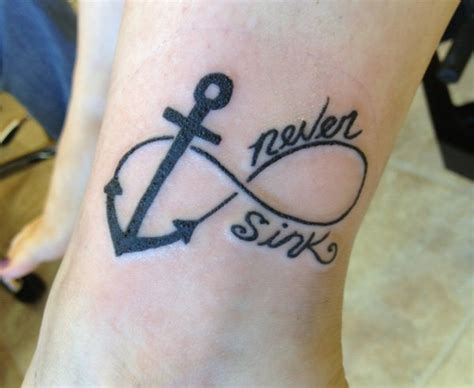 Awesome infinity symbol anchor tattoo. 42+ Anchor Infinity Symbol Tattoos