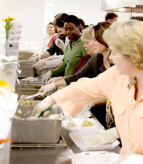 Church Makes Thanksgiving Meals For Area Workers