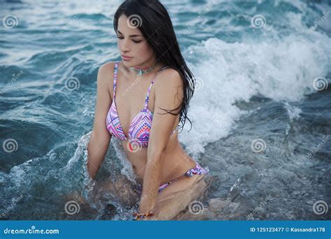 Summer Beauty And Blue Sea Stock Image Image Of Refresh