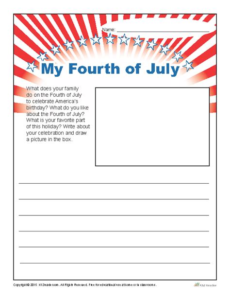 Your students or children will surely enjoy this important summer holiday theme! Pin on K12
