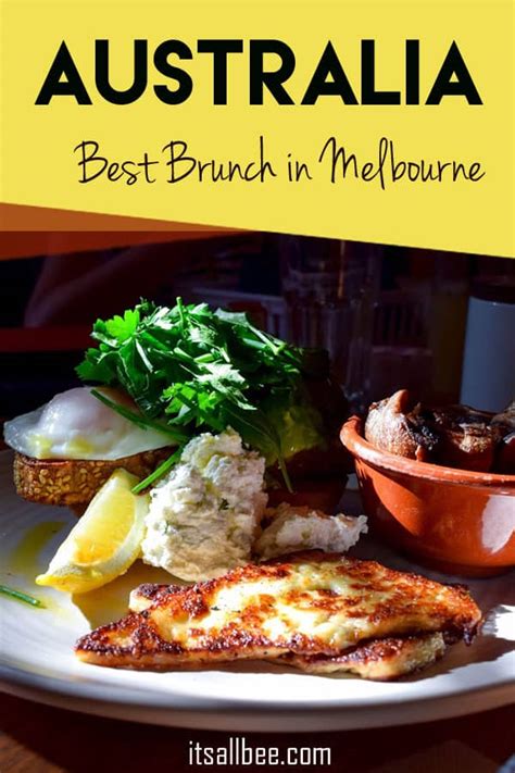 Australia Best Brunch Spots In Melbourne Itsallbee Solo Travel