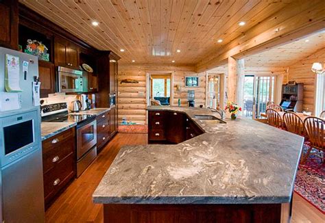 Discover the best type of paint for kitchen walls, ceilings, islands and trim. Luxury Log Siding | Tongue and Groove Log Siding