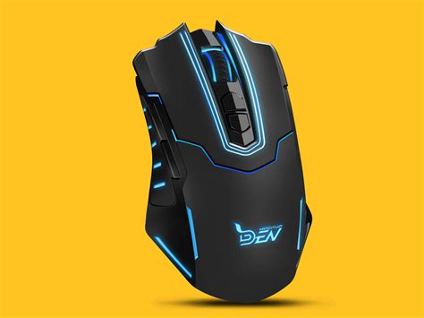 Download Free Wireless Gaming Mouse Mockup Design | PSD Template | Mockup design, Gaming mouse, Mockup