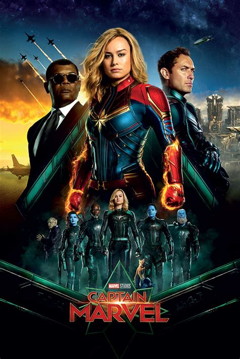 Want your movie to have a professional movie poster? Captain Marvel Epic 61x91,5cm Movie Poster | Buy it now