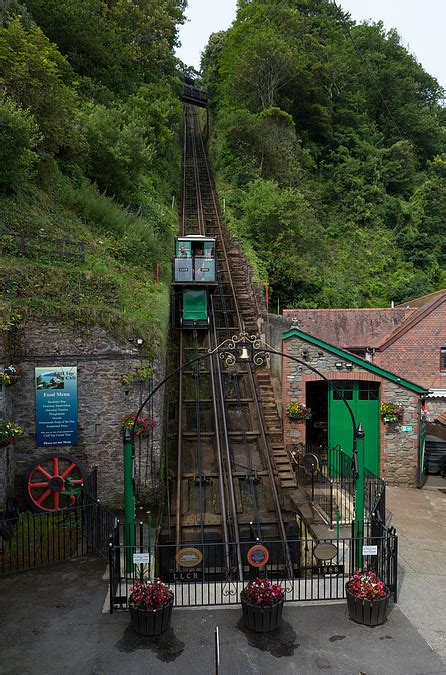 Standseilbahn Of Llcr At Lynmouth