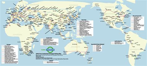 Blank map of the world without antarctica. Rail Map of the World - JohoMaps | East timor, Federated ...