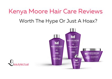 Kenya Moore Hair Care Reviews | Just A Hoax? - Beautylectual