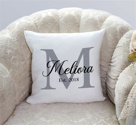 Custom Name Pillows Cover Personalized Pillows Cover Etsy