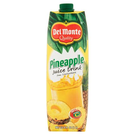 Del Monte Pineapple Juice 338 Fl Oz