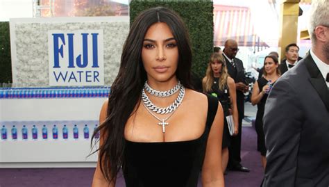 Kim Kardashian At Emmys 2019 She Slays In Gorgeous Black Gown