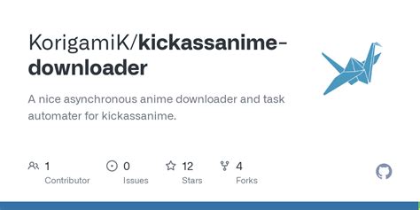 Github Korigamikkickassanime Downloader A Nice Asynchronous Anime Downloader And Task