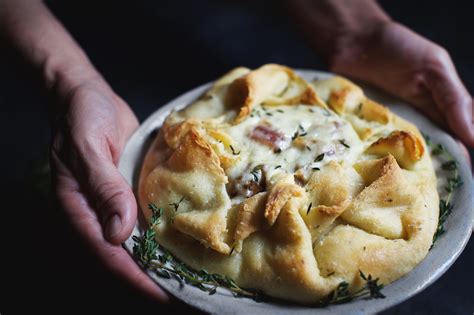 Instead of opening a jar of sauce, try this easy spaghetti with meat sauce on a weeknight. Low-Carb Leek and Wild Mushroom Galette Recipe - Simply So ...