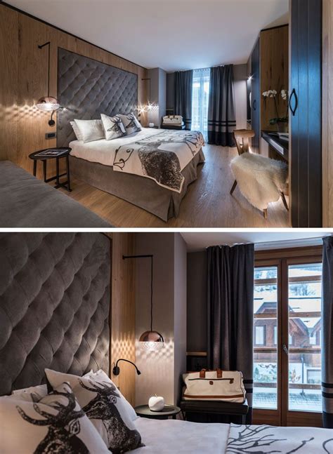 Bedroom Design Idea This Hotel Has The Headboards Built Into The