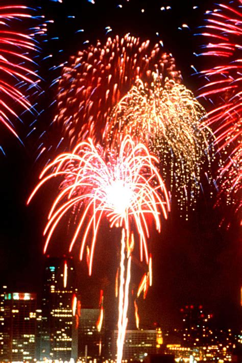 Fireworks iPhone Wallpaper HD