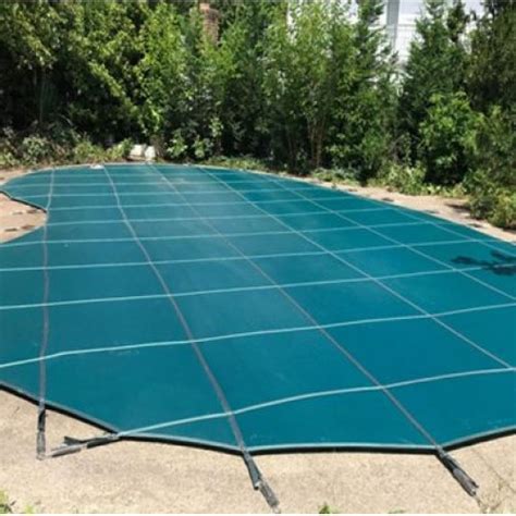 Meyco covers exceed all astm standards for safety as well as many local safety requirements. Meyco Mesh Safety Pool Cover - 95%