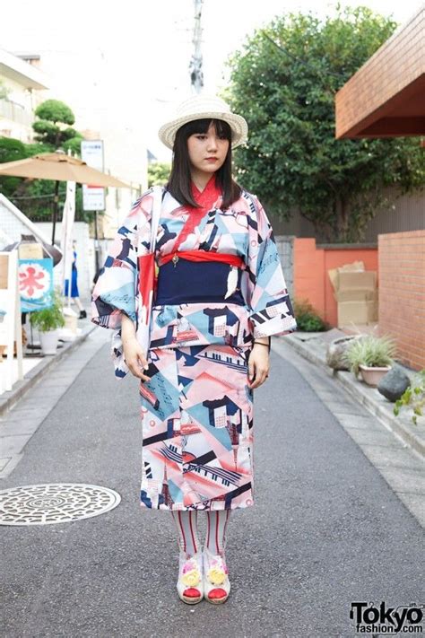 Lovely Modern Yukata Look In Harajuku Ive Seen Some News About A Shop