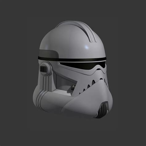 3d Print Model Clone Trooper Assassin Cosplay Helmet