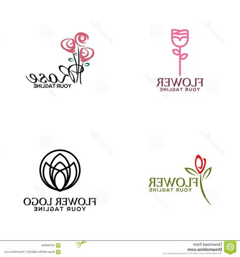 Flower Logo Vector At Collection Of Flower Logo