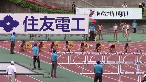 May 27, 2021 (english commentary) satoshi kojima debuted on impact! 2018布勢スプリント 一般女子100mH B,A決勝 - YouTube