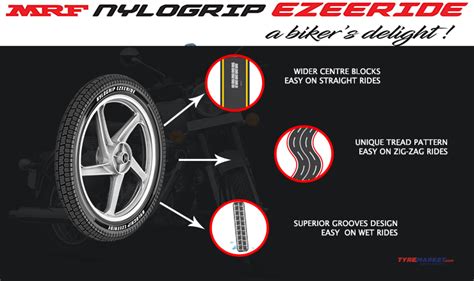 Mrf tyres exhibits a wide range of tyres for different vehicles, bikes, cars and for various terrains. MRF Nylogrip Ezeeride Launched in India: Features ...