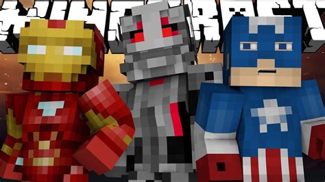 Minecraft Avengers Superheroes Superheroes Unlimited Mod Showcase