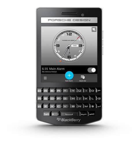 Blackberry Unveils The Porsche Design P Qwerty Smartphone Telecomtalk