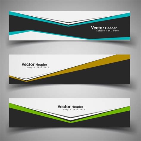 Free Vector | Modern business banners
