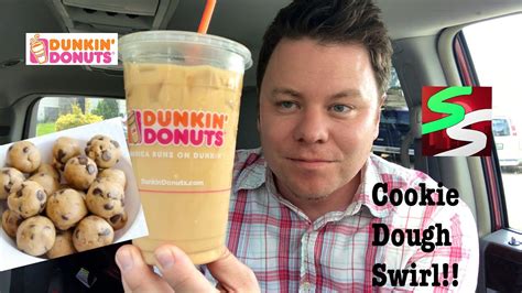 Dunkin Donuts Cookie Dough Swirl Iced Coffee Review Must Or Bust
