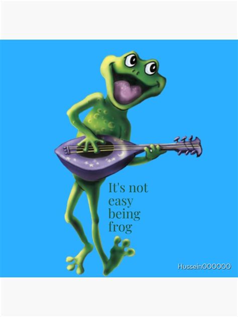 Kermit The Frog Banjo Poster For Sale By Hussein000000 Redbubble