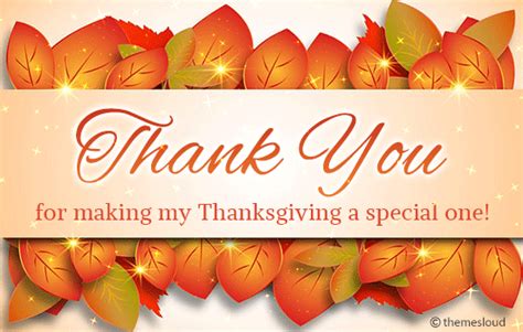 Thanksgiving Thank You