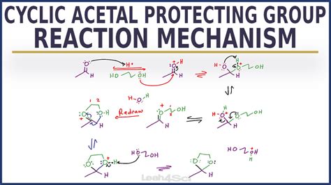 Cyclic Acetal Protecting Group Reaction And Mechanism