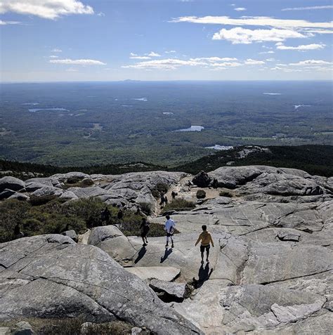 The View From Mount Monadnock On This Glorious Nmh Mountainday David