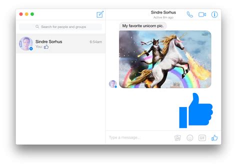 Become a supporter of facebook messenger app for linux and similar chat & messenging via a monthly donation of. caprine - Elegant Facebook Messenger desktop app