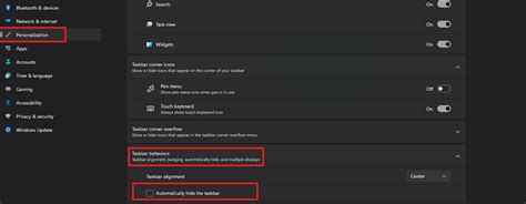 Windows 11 How To Hide Taskbar Options Unhide Htmd Blog