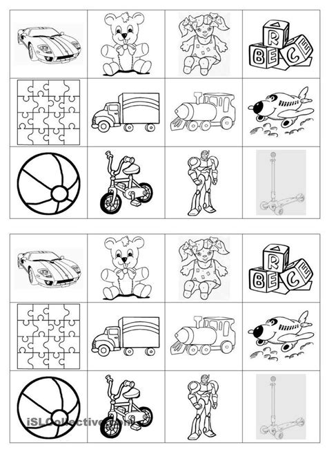 Resultado De Imagen Para Toys Worksheets For Kids Worksheets For Kids