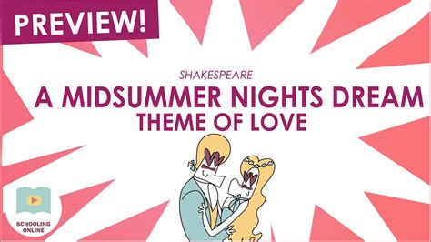 A Midsummer Nights Dream Love Lesson Preview Youtube