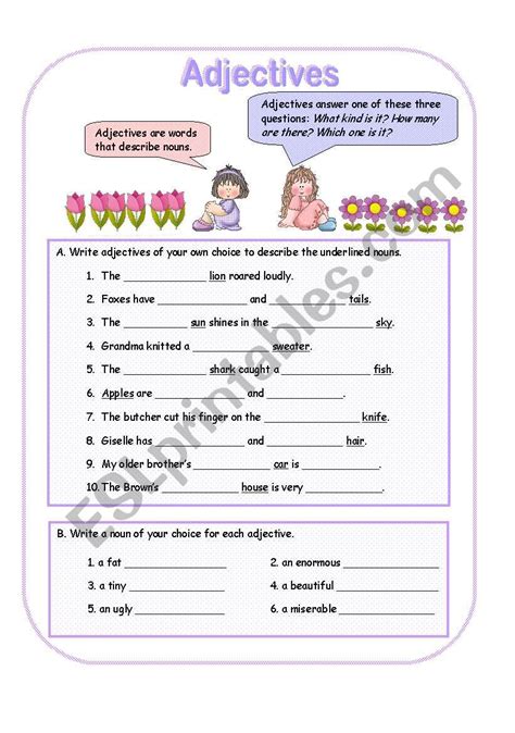 Adjectives Esl Worksheet By Anna P Hot Sex Picture