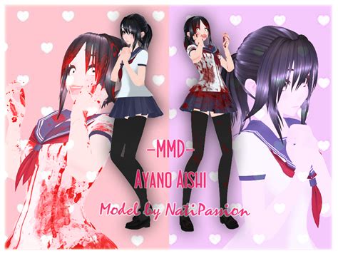 Mmd Model Download Ayano Aishi By Natipassion On Deviantart