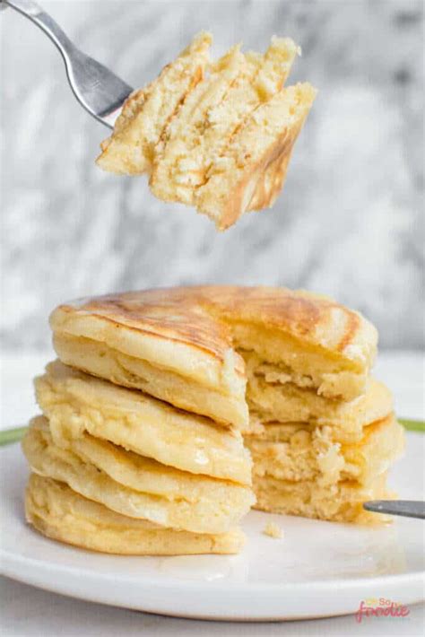 Fluffy Keto Almond Flour Pancakes Oh So Foodie
