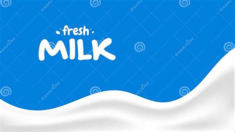 Milk Wave Background Stock Vector Illustration Of Liquid 253849571