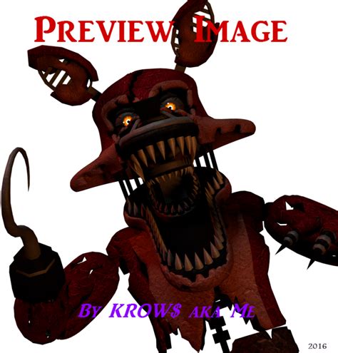Nightmare Foxy Png Background Png Play