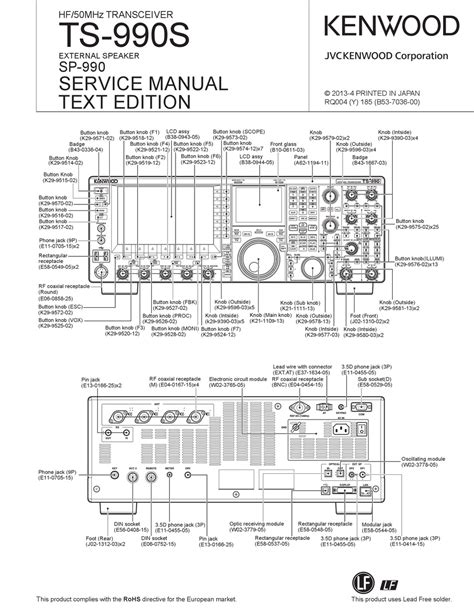 Kenwood Ts 990s Service Manual Pdf Download Manualslib