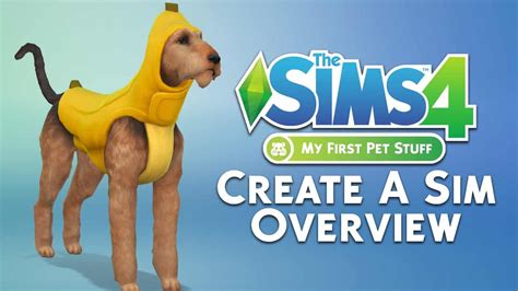 The Sims 4 My First Pet Stuff Create A Sim Overview