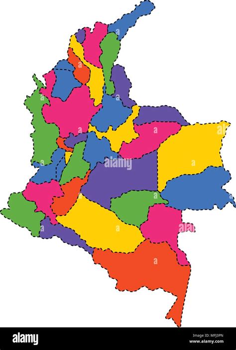 Mapa Politico De Colombia Actualizado Vrogue Co